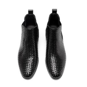 Chaussures Oxford pour hommes britanniques en cuir véritable imperméable, à bout fermé, faites à la main, pour mariage, formelles, décontractées, antidérapantes, avec boucles et sangles - Product Image 3