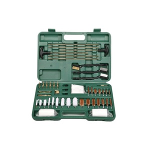 Gun <b>Brush</b> Cleaning Kit 58 Piece With Brass Bore <b>Brushes</b> And Nylon Tools For Firearm Maintenance And Pipe Dredging - Product Image 4