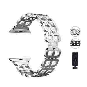 <span class=keywords><strong>Bracelet</strong></span> de montre en acier inoxydable 304 solide Keepwin 8 types pour <span class=keywords><strong>Apple</strong></span> iWatch 9 8 7 6 5 4 3 2 1 SE - Product Image 5