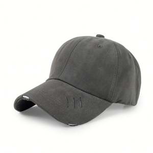 Gorra de béisbol de verano para hombre y mujer, nueva, informal, deportiva, con visera desgastada, estilo vintage, 100% algodón, 6 paneles, diseño digital común - Product Image 1