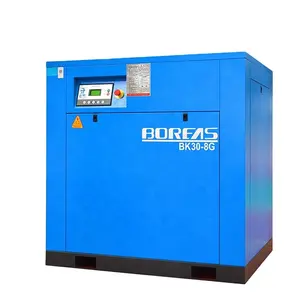 BK30-8G 30KW 40HP 8/10/13bar Saving Electric Engine Rotary Stationary Screw Air Compressor Manufacture