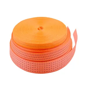 Groothandel 25Mm 50Mm Breedte Lading Sjorriem Riem Riem Materiaal 1 "2" Polyester Zware Sjorriem