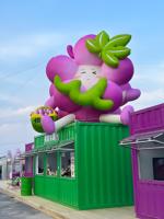 Promotion BOYI : Grappe de raisins gonflable géante, accessoire réaliste pour festivals, activation de marque, expositions et fêtes