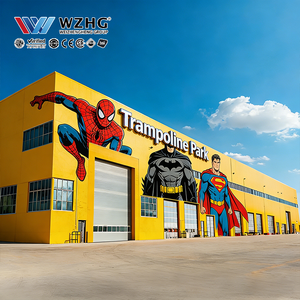 Centro de Trampolines con Estructura de Acero, Precio Competitivo, Construcción Sísmicamente Segura, Profesional y Confiable para Deportes de Interior - Product Image 2
