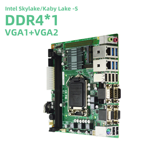 Placa base <span class=keywords><strong>Original</strong></span> Mini ITX X86 LGA1151 Intel H110 chip 6th 7th Gen <span class=keywords><strong>CPU</strong></span> 12USB DDR4 ordenador servidor placa base industrial - Product Image 6