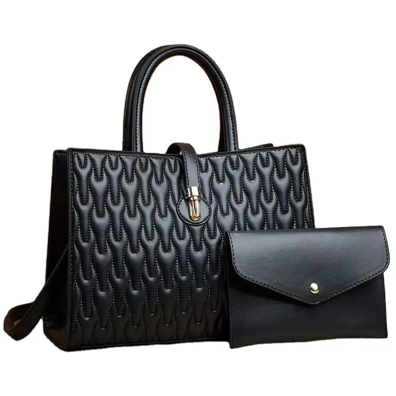 Ladies Bags 2023 Design Wholesale Hand Bag Set Large Capacity Purses and Handbags