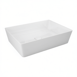Lavabo Rectangular para Encimera de 51.5 cm de Largo, Color Blanco Alpino, para Baño - Product Image 3