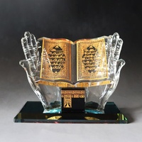 Cadeaux islamiques en cristal, célébrations du coran, support du coran, kaka, souvenir musulman