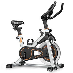 Compact Indoor Cycling Bike for Home Workouts – Stationary <b>Exercise</b> Bike with Grip Pulse Sensor & Stepless Resistance Adjustment - Product Image 2