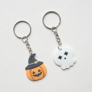 พวงกุญแจยางนิ่มลายการ์ตูนฮาโลวีนสำหรับคาราบิเนอร์จี้อะนิเมะขนาดเล็ก - Product Image 3