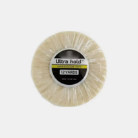 Ruban adhésif double face Qiaodi en PU de 1,9 cm (12 yards/rouleau) pour systèmes capillaires, perruques à dentelle frontale et extensions de cheveux à bandes – Vente en gros