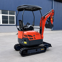 Mini-excavatrice multifonctionnelle sur chenilles avec rapport de test de la machinerie complet et inspection d'usine stricte réussie