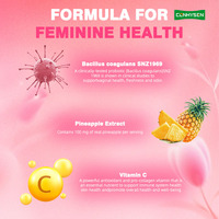 OEM ODM Bonbons probiotiques pour la santé des femmes Optimisation des niveaux de PH Équilibré Vagin Premium Feminine Balance Gummies Supplément
