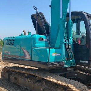 Excavadora Hidráulica Usada Kobelco SK140 de 14 Toneladas Mediana con Motor Mitsubishi, Caja de Cambios y Bomba en Existencia - Product Image 4