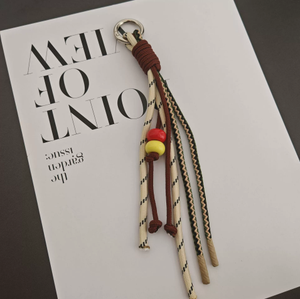 Nylon Couleur Tressé Corde Creative Sac Pendentif Original <span class=keywords><strong>Frange</strong></span> Perlé National Vent Pendentif En Gros - Product Image 4