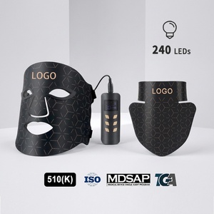 Máscara de Terapia Facial LED SUNGLOR SG-MSK-FN de 7 Colores, Salida de Energía Eficiente de Cinco Voltios para un Mantenimiento Doméstico Confiable a Largo Plazo - Product Image 1