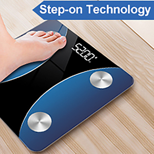 เครื่องชั่งน้ำหนัก<span class=keywords><strong>ดิจิตอล</strong></span>อัจฉริยะ รุ่นยอดนิยม รองรับน้ำหนักได้ถึง 180 กก. พร้อมหน้าจอแสดงผลอิเล็กทรอนิกส์ คำนวณค่า BMI สำหรับใช้งานส่วนบุคคล - Product Image 5