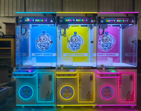 Machine de jeu d'arcade complète à monnayeur, type grue à prix gagnants, pour centre de divertissement, avec un ROI élevé