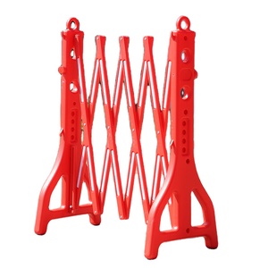 Xách tay HDPE mở rộng nhựa bollard hàng rào an toàn và mở rộng giao thông chướng ngại vật kiểm soát giao thông hàng rào - Product Image 2