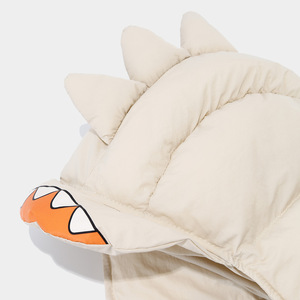 Chapeau d'hiver pour enfants dinosaure écharpe masque <span class=keywords><strong>cagoule</strong></span> thermique <span class=keywords><strong>polaire</strong></span> doublé oreille rabat chapeau coupe-vent temps froid crâne casquette pour tout-petits garçons - Product Image 4