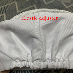 2025หมวกเชฟสีดำสไตล์ใหม่เป็นมิตรกับสิ่งแวดล้อมผ้าคอตตอนนุ่มสบายเนื้อผ้าโพลีเอสเตอร์ระบายอากาศได้ดีและซักได้ - Product Image 5