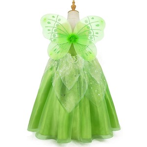 Vestido de Elfo para Niña, Disfraz de Princesa Hada Maravillosa, Tiana, <span class=keywords><strong>Campanilla</strong></span> - Product Image 2