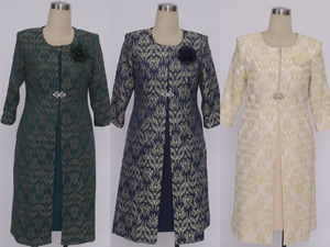 High Quality Turkey Clothes Two Piece Church Dresses <b>Suite</b> for Women on Clearance <b>Sale</b> - Product Image 3