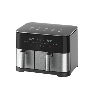 Freidora de Aire de 11L, Nueva, con Doble Cesta, Múltiples Estilos Personalizables, Gran Capacidad, Electrodoméstico Inteligente para el Hogar - Product Image 2