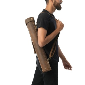 Engineers Archaeologist Architects <strong>Document</strong> Tube <strong>Bag</strong> Pu or Leather Art Portfolio Folder <strong>Carrying</strong> <strong>Bag</strong> for Artwork - Product Image 3