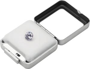 Glass Top Loose đá quý hộp hiển thị trường hợp chủ hiển thị container kim loại - Product Image 5