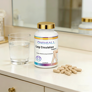 Cápsulas de soporte de Salud de extracto de castaño de caballo de flujo sanguíneo saludable soporte de vena de pierna única OEM - Product Image 5