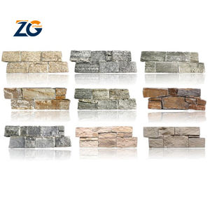 Zgstone Goedkope Prijs Cultuur Steen Leisteen Bekleding Ontwerp Steen Natuurlijke Leisteen Buitenmuur Fineer Tegels Landschapsarchitectuur Stenen - Product Image 6