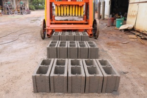 Aiwei Nhỏ Văn Phòng Phẩm QTJ4-45 Khối Bê Tông Máy Nhỏ Gạch Lồng Vào Nhau Khối Làm Máy Móc - Product Image 5