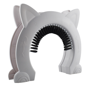 Nueva Puerta para Gatos Ecológica de Plástico para Puertas Interiores/Exteriores con Cepillo y Montaje en Ventana y Pared - Product Image 6