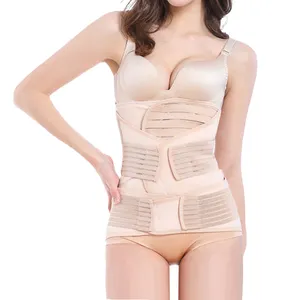 臀部腹部修剪器腰带产后塑身器腹部修身包带3合1产后腰带