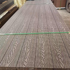 Planches <span class=keywords><strong>de</strong></span> <span class=keywords><strong>terrasse</strong></span> en WPC co-extrudé pour jardin résidentiel, allée et <span class=keywords><strong>terrasse</strong></span> sur toit, résistantes aux intempéries - Product Image 2