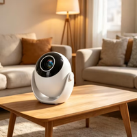 DSQ3 360 °   Mini projecteur vidéo portable avec haut-parleur intégré, 300 lumens, Android 14, Smart TV, décodage 4K, 720P, LCD, home cinéma