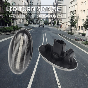 Mode respiratoire LED clignotant dynamique conception d'eau qui coule pour indicateur de marqueur latéral à effet pulsant - Product Image 5