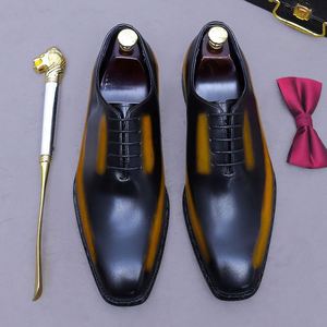Zapatos Formales de Moda para Hombre, Zapatos de Vestir de Cuero Genuino de Lujo para Boda, Zapatos de Fiesta para Hombre al por Mayor - Product Image 3