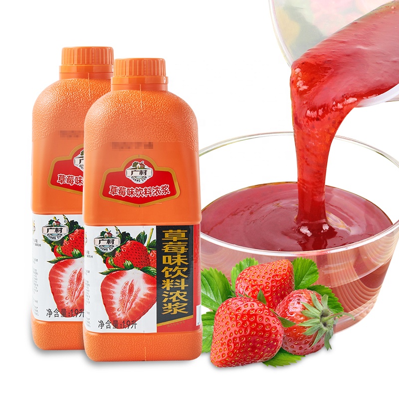Л Guangcun концентрат клубничного сока для Пузырькового чая