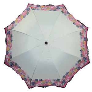 21 pulgadas * <span class=keywords><strong>8K</strong></span> 190T Pongee tela con recubrimiento negro paraguas 3 veces a prueba de viento Mini compacto de - Product Image 1