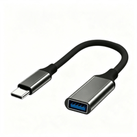 Câble OTG Type C vers USB 3.0, transfert de données haute vitesse 5 Gbps, corps métallique, adaptateur de connecteur USB pour téléphone portable, appareil photo, PC, ordinateur portable