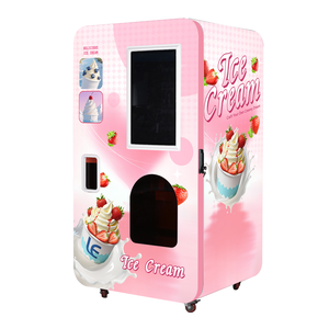 Máquina Expendedora Automática de Helado Suave con 6 Sabores, Autoservicio para Centros Comerciales, Estaciones de <span class=keywords><strong>Metro</strong></span>, Aeropuertos y Parques de Atracciones - Product Image 3