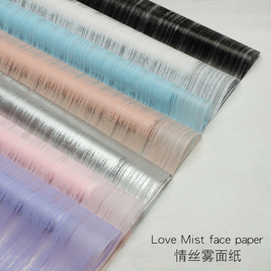 Kertas Matte Sutra Pabrik Langsung Grosir Kertas Pembungkus Bunga Tahan Air Kertas Hansu Tersedia Stok Bahan Pengemas Buket Florist - Product Image 3
