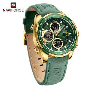 นาฬิกาข้อมือผู้ชาย <span class=keywords><strong>NAVIFORCE</strong></span> รุ่น <span class=keywords><strong>9197L</strong></span> แฟชั่นคุณภาพสูง กันน้ำ พร้อมระบบแสดงผลแบบอนาล็อก-ดิจิตอล - Product Image 2