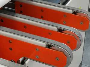 Correa de Distribución de Goma de Alta Calidad <span class=keywords><strong>ONLIVE</strong></span> de 225L, Color Marrón, Ancho de 30 mm, Paso de 5 mm, Perforación al Vacío, Sin Fin, con 40 Ranuras en Ángulo - Product Image 3