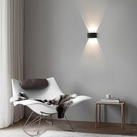 Lampes murales extérieures modernes carrées de luxe, étanches, à LED RGBW, décoratives, pour jardin, aménagement paysager, terrasse, maison