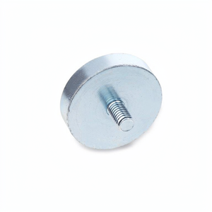 Capteur magnétique rond 2,480 po de diamètre x 0,551 po d'épaisseur, livraison rapide, transducteur 50.3-HF-63-M6, aimants polyvalents - Product Image 1