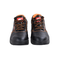Chaussures de travail industrielles en cuir suédé ULTAC à bout en acier, basses, sûres et sécurisées