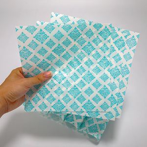 200 Pcs Checkered Wax <b>Paper</b> Sheets 7 X 7 Inch Deli <b>Paper</b> Sheets <b>Food</b> Basket Liners for Sandwich Burger Greaseproof <b>Food</b> <b>Wrapping</b> - Product Image 4